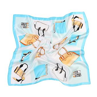 Silk Feeling Head Scarf Fashion Satin Hair Scarf Square Scarves for Women Gifts 20.820.8 inches, SR15