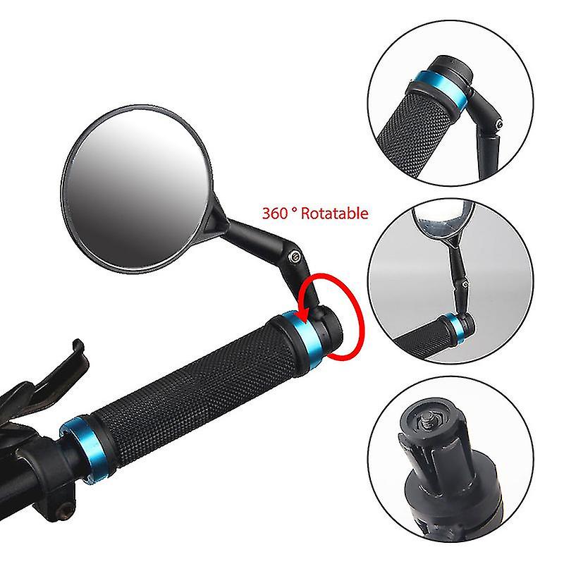 1pc Universal Bicycle Rearview Handlebar Mirrors Cycling Rear View Mirror