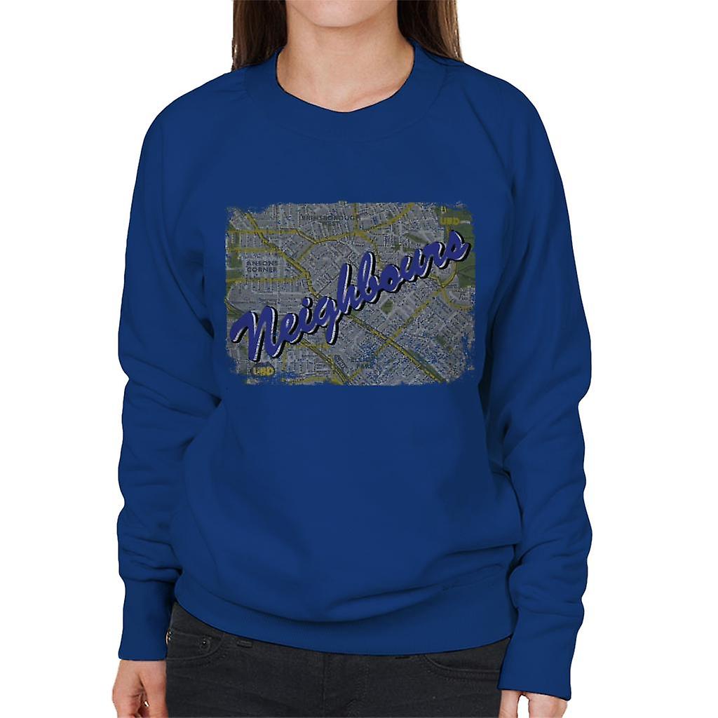 Neighbours 1987 Map Women's Sweatshirt