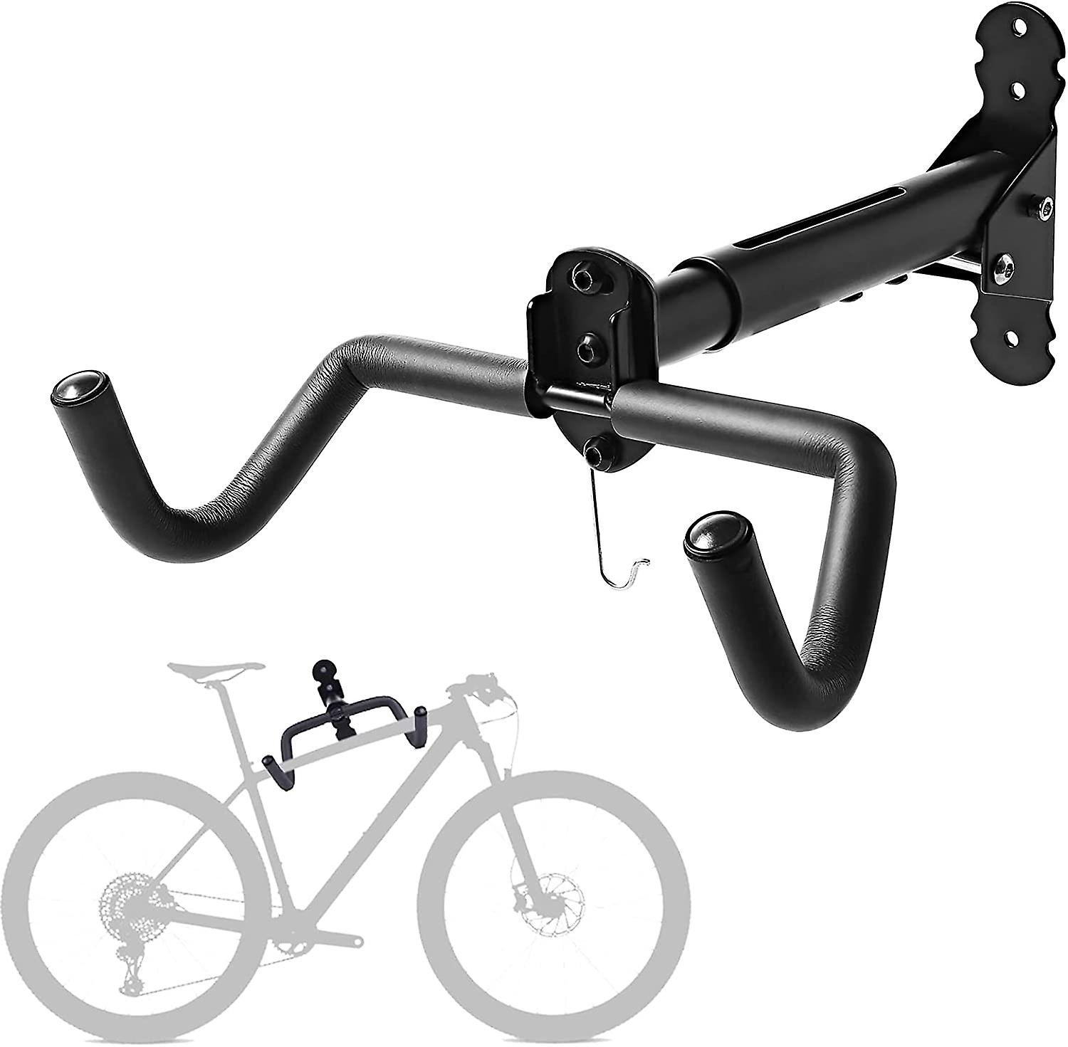 Bicycle Wall Hanger | Bicycle Rack Storage | Horizontal Bicycle Storage Rack | Adjustable Bicycle Hook