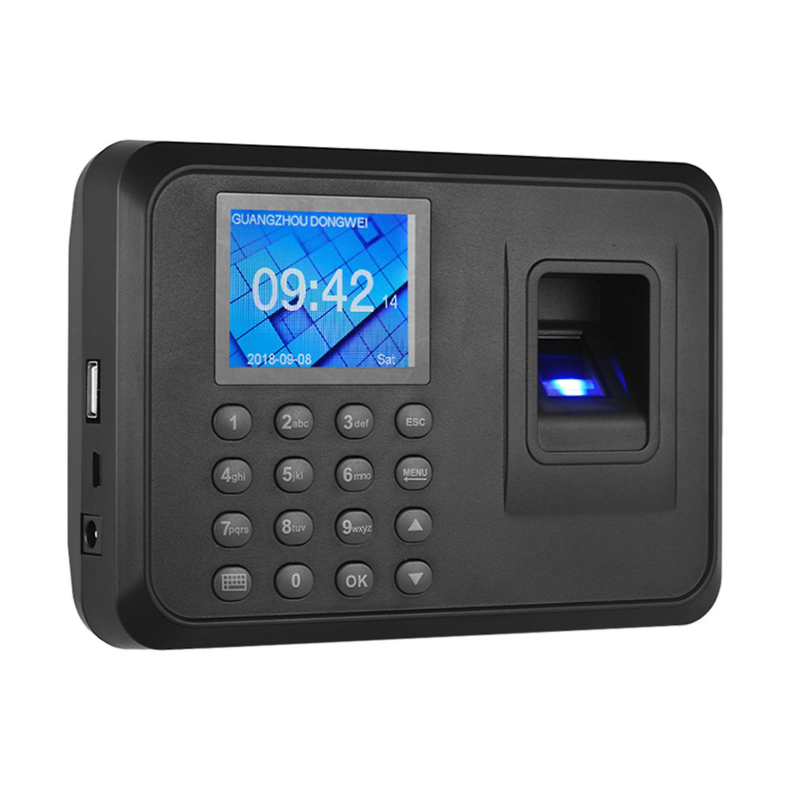 Macchina biometrica per la presenza di password dell'impronta digitale multilingue