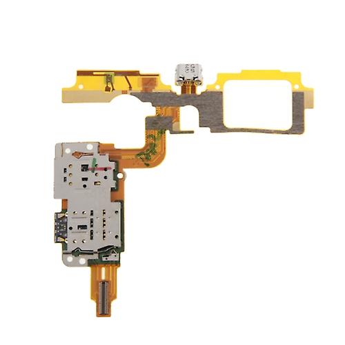 For Vivo X5max V & X5max+ Charging Port Flex Cable + Sim Card Reader Contact