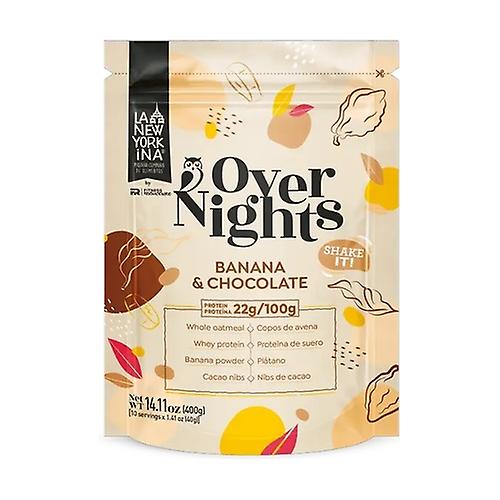 Oat flakes with banana and choco (overnight) 400 g (Chocolate - Banana)
