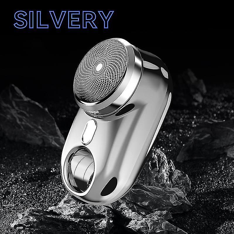 Usb Rechargeable Razor Easy One-button Use For Home,car,travel Electric Razor For Men, Mini-shave Portable Foil Shaver, Pocket Size Portable Shaver We