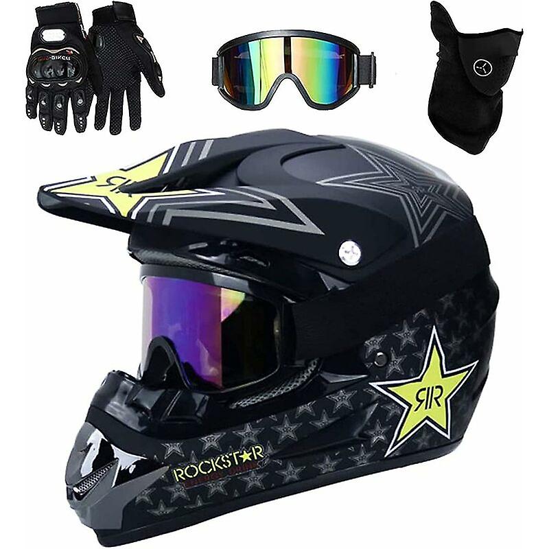 Motorcycle Kids Wheeler Helmet Goggles Girl Helmets For Four