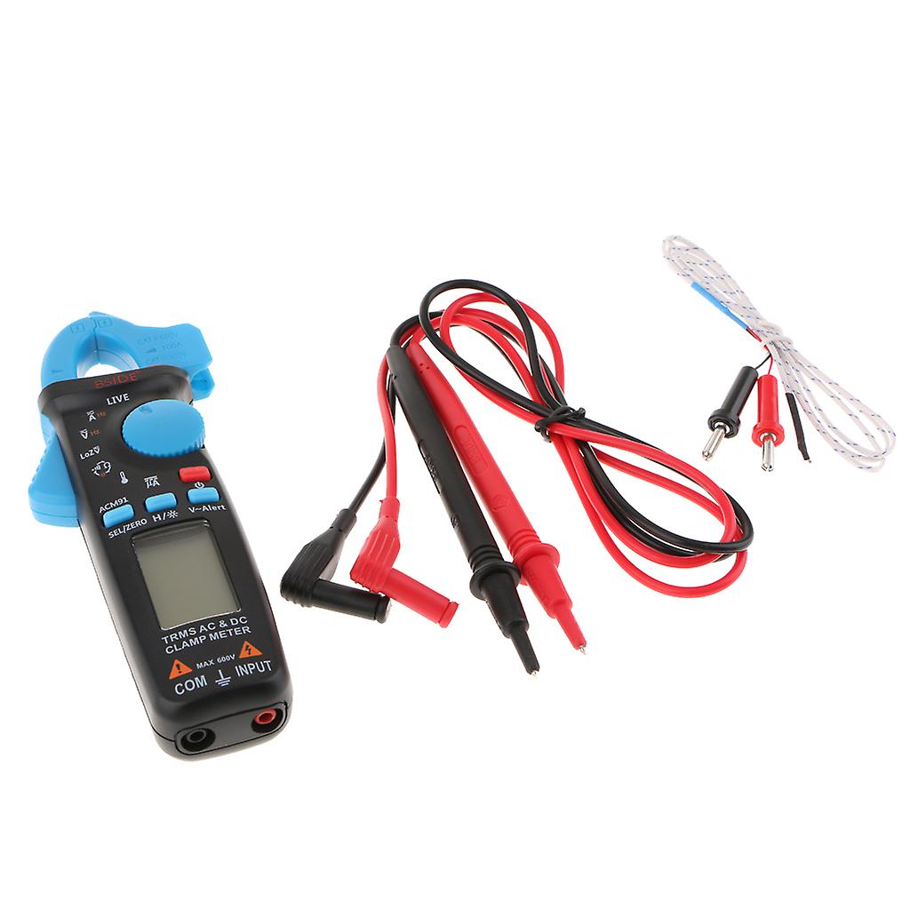 Digital Clamp Meter Multimeter AC/DC Voltmeter Current Resistance Tester RMS