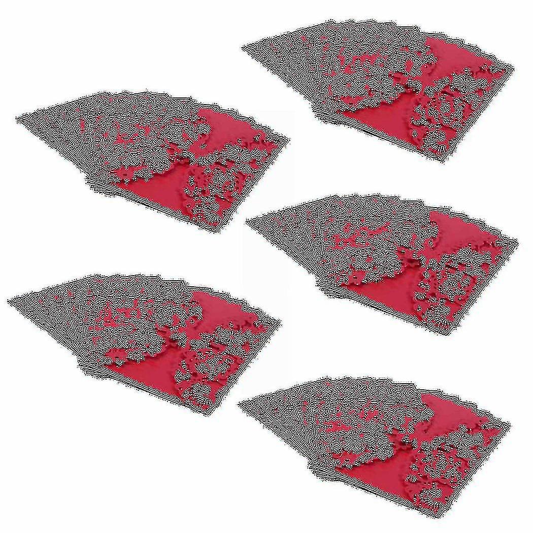 50pcs/set حساسة منحوتة الفراشات رومانسية حفل زفاف دعوة بطاقة مغلف دعوات F