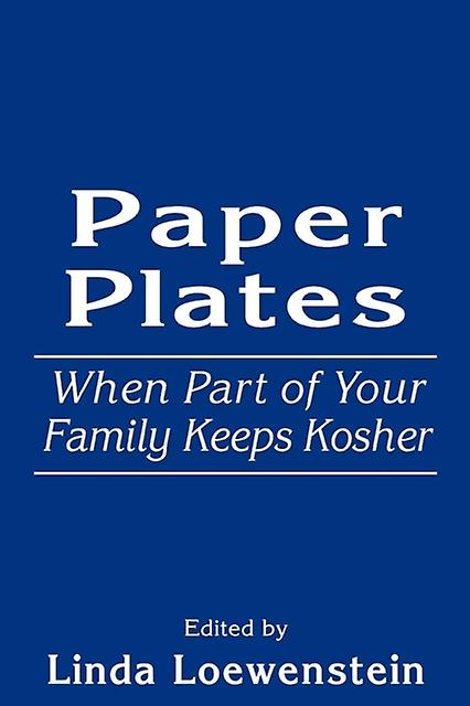 Paper Plates by Linda Loewenstein Paperback Book
