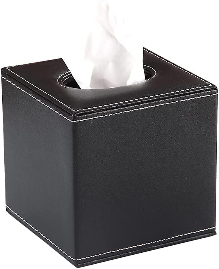Square Tissue Box (Black)