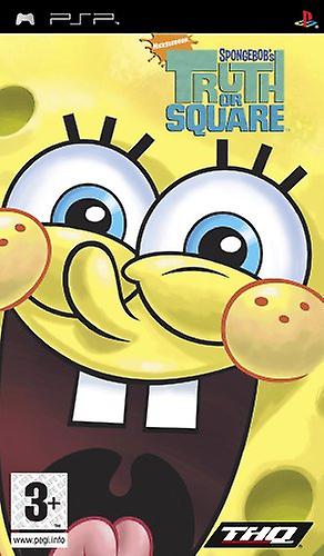 SpongeBob Truth or Square (PSP) - PAL - New & Sealed