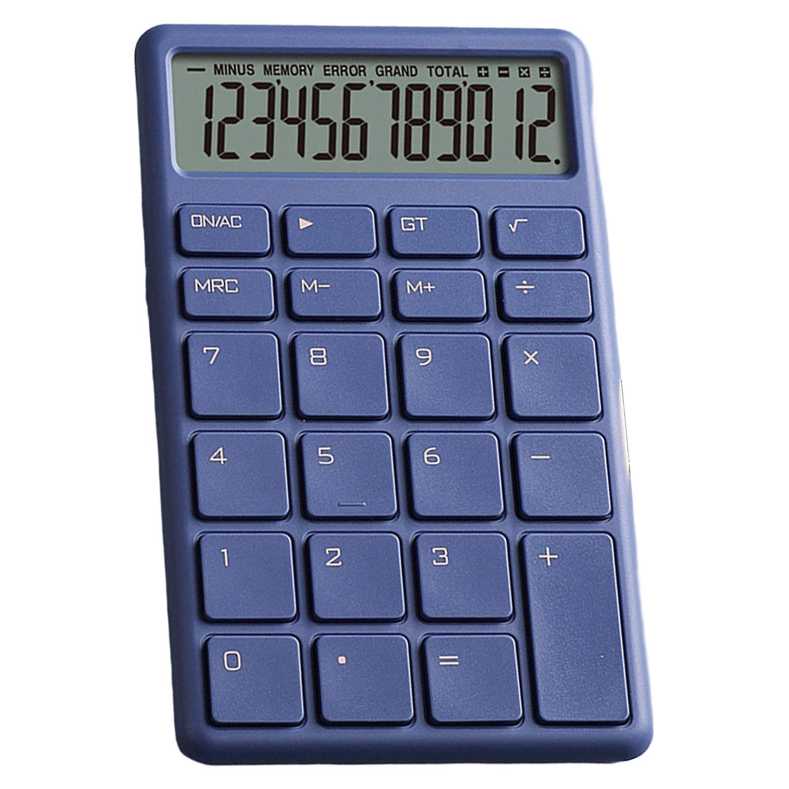 Simple Design Basic Calculator Big Button Handheld Calculator For Backpacks Purses Pockets
