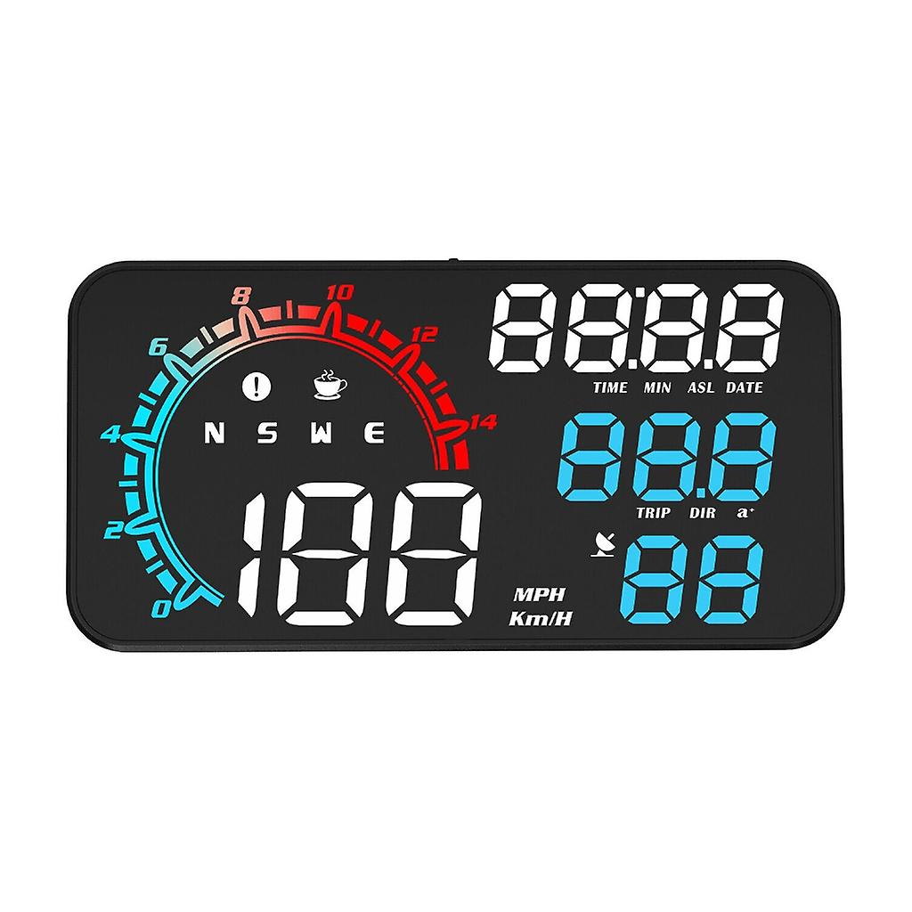 G11HUD Head Up Display GPSSpeedometer Multifunction LED Windscreen Projector