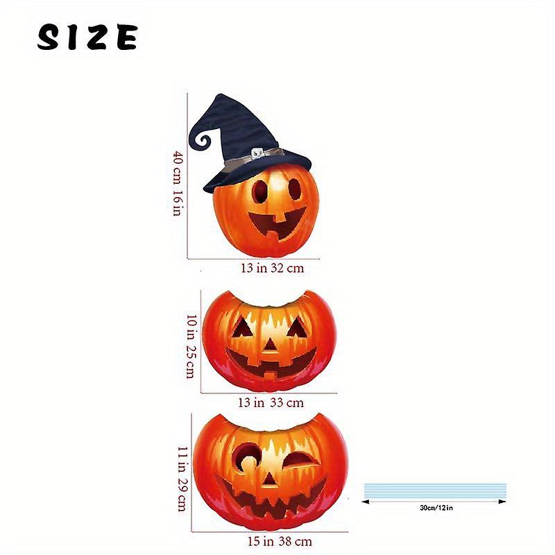 1pc Festive Halloween Pumpkin Sign - Three-layer Plastic Plaque For Home Restaurant Bar Cafe Garage Yard Decor - Adds A Spooky Touch To Any Spac