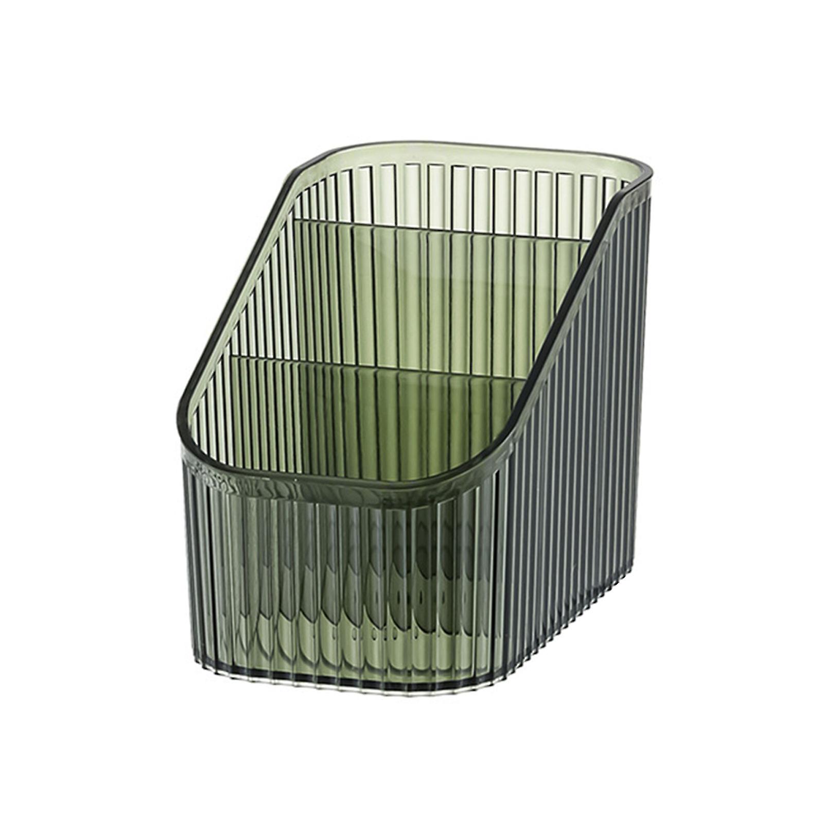 Office & Home Tabletop Storage Box Divided Storage Makeup Container For Pens Rulers Scissors Cosmetics