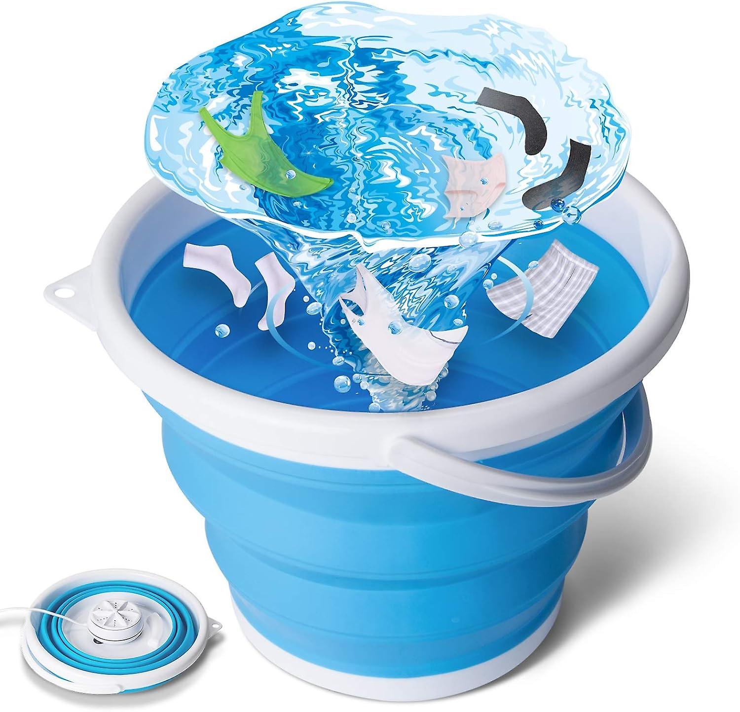 Mini Washing Machine, Foldable Washing Machine With Four Wash Modes Ultrasonic Folding Washing Machine