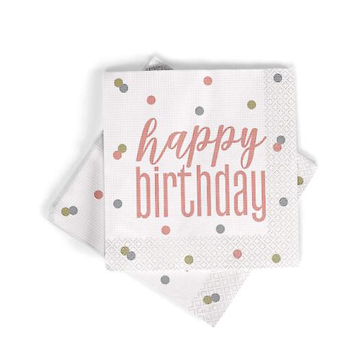 Happy Birthday Party fournit des serviettes en papier