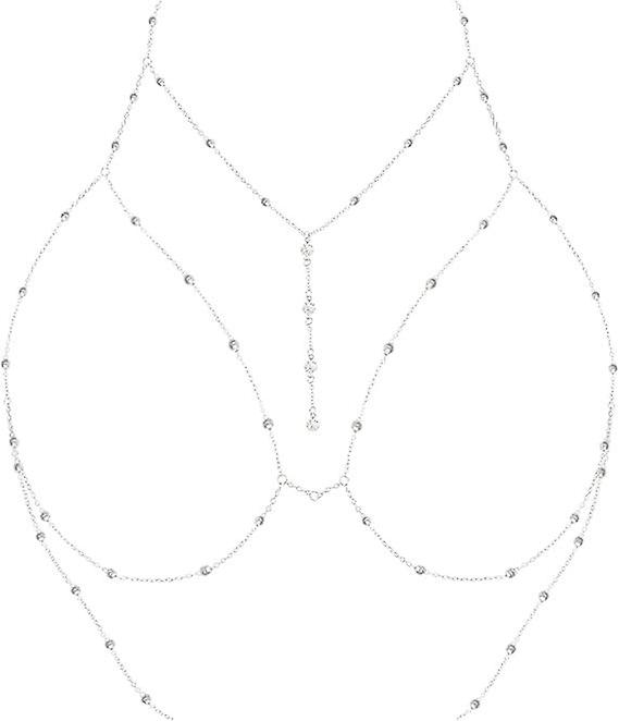 Rhinestone Chain Bra Crystal Body Chains