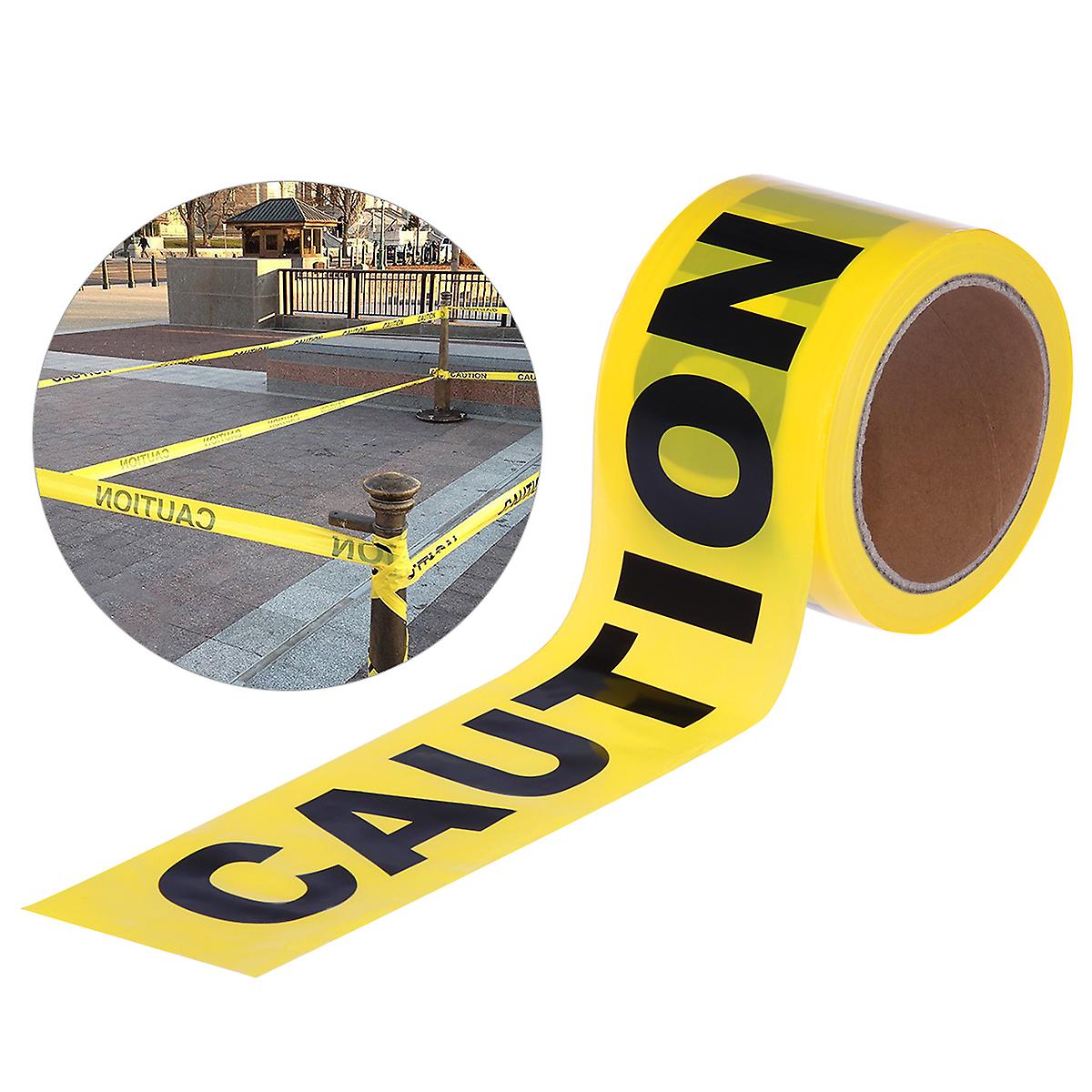 Yellow Duct Tape Warning Tape Caution Tape Hazard Warning Safety Stripe Tape