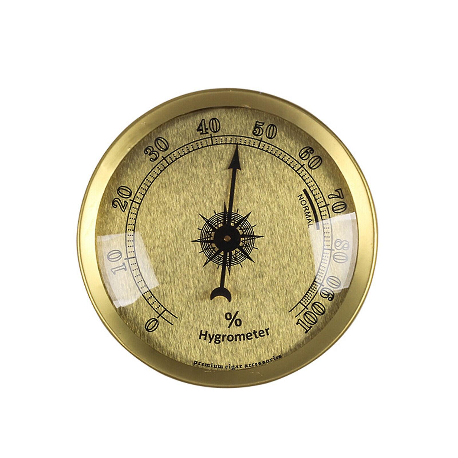 Digital Analog Hygrometer Cigar Humidor Thermometer Temp Humidity Meter