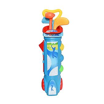 Golf Pro Set Toy For Kids Toddlers Golf Clubs Flags Practice Balls Sports Indoor