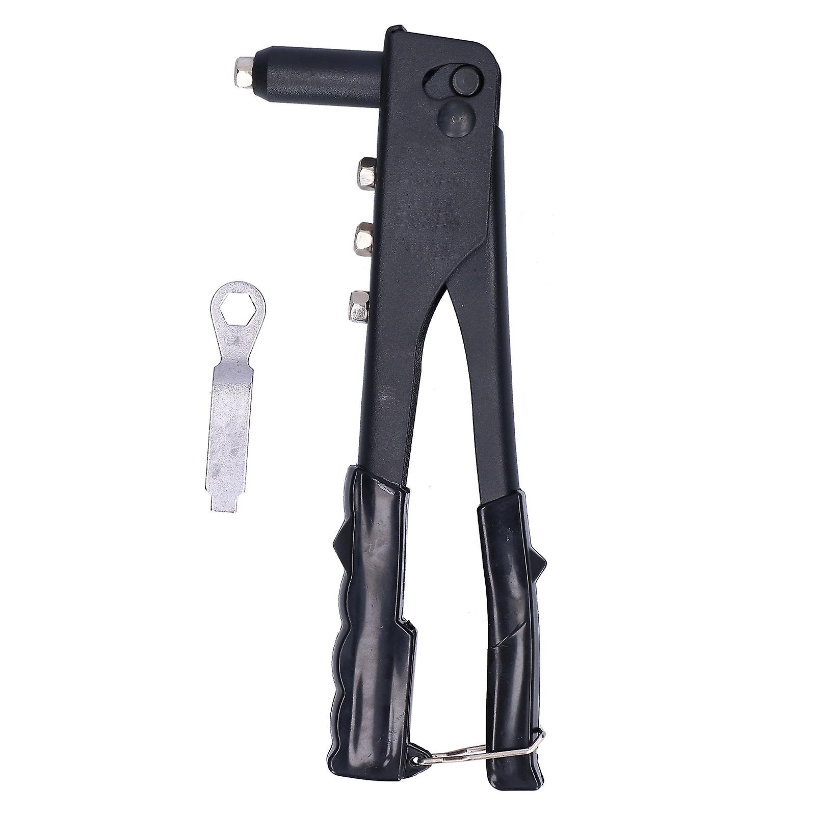 Rivet Gun Manual Riveting Tool Hand Riveter Portable Set Kit for 3/32in 1/8in 5/32in 3/16in