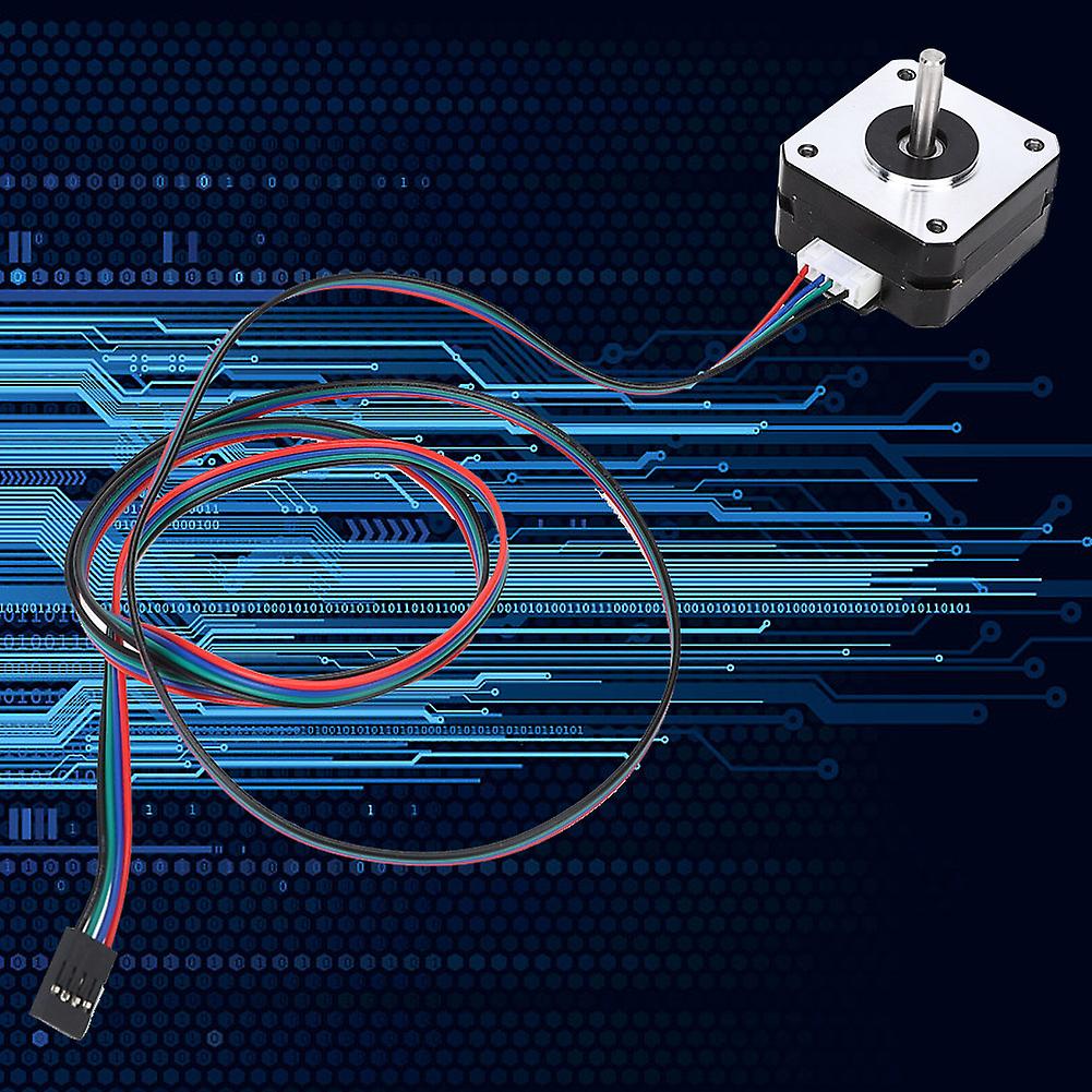 Nema 17 2-Phase 1.8° Stepper Motor DC 4.1V 1.0A Extruder Motor