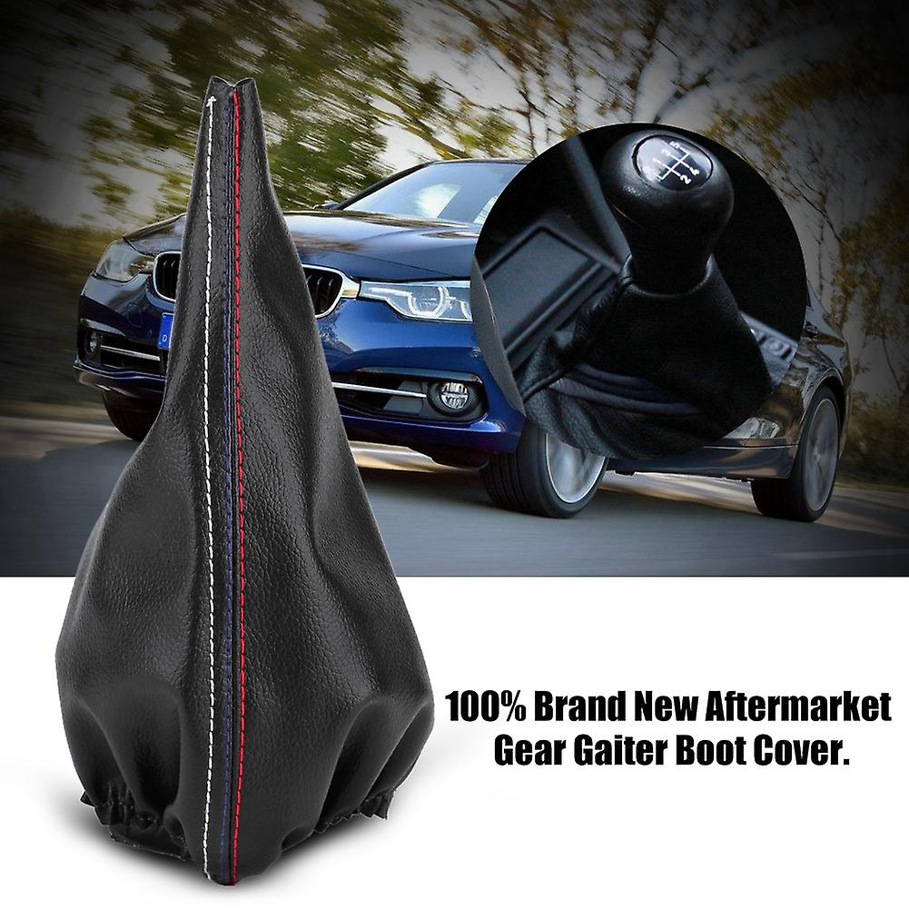 Car Gear Stick Shift Knob Gaiter Boot Cover for BMW E30 E34 E36 Z3