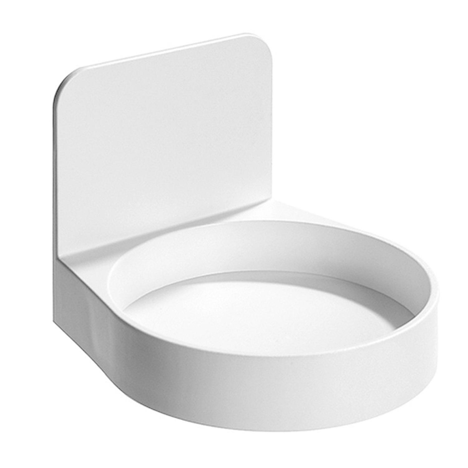 Bottle Rack Punch-free Tidy Up Rustproof Drainage Wall Mounted Shower Storage Shelf Bathroom Accesso