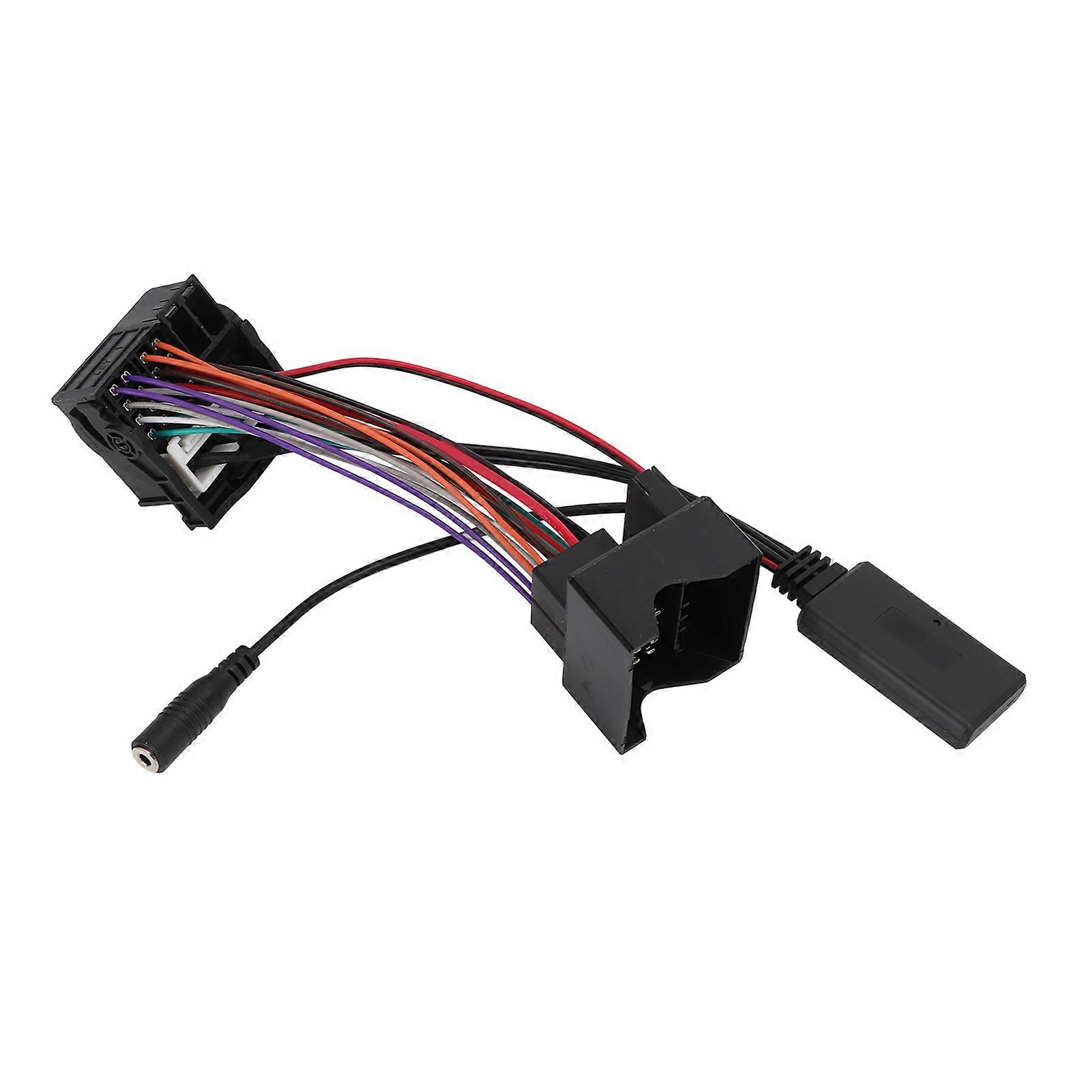 Bluetooth 5.0 AUX Audio Cable with Mic for A3 TT A4 2007-2014