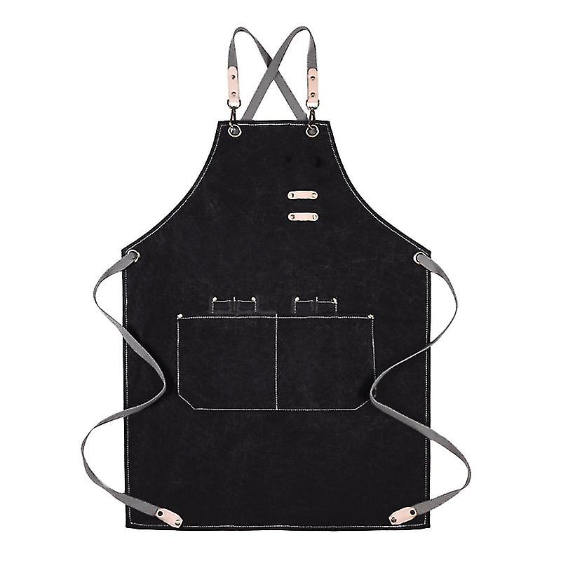 1pcs Halter Apron For Restaurant Cafe Bbq