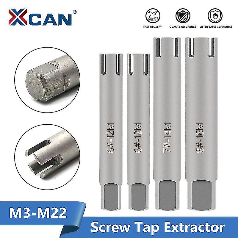 Damaged Screw Tap Extractor M3 M4 M5 M6 M8 M10 M12 M14 M16 M20 M22 Broken Screw Tap Remover Tool Wrench Set Drill Bit