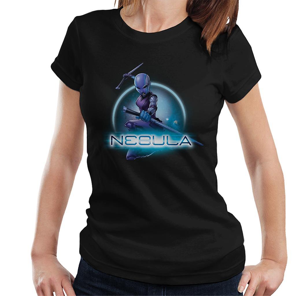 Marvel Guardians Of The Galaxy Nebula Batons Pose Women's T-Shirt