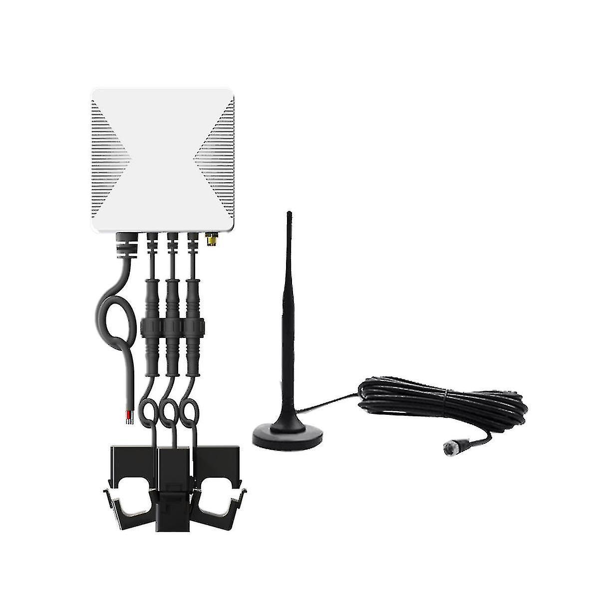 200a Tuya 3-faset Wifi Energi Kwh Meter Power Clamp Current Transformer App Monitor <br>