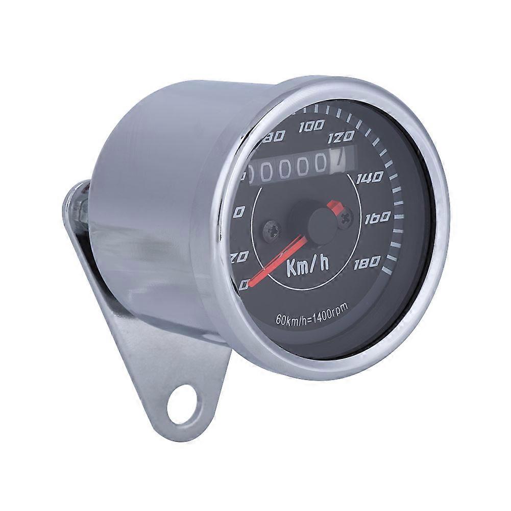 Universal Double Color LED Motorcycle Speedometer Odometer km/h