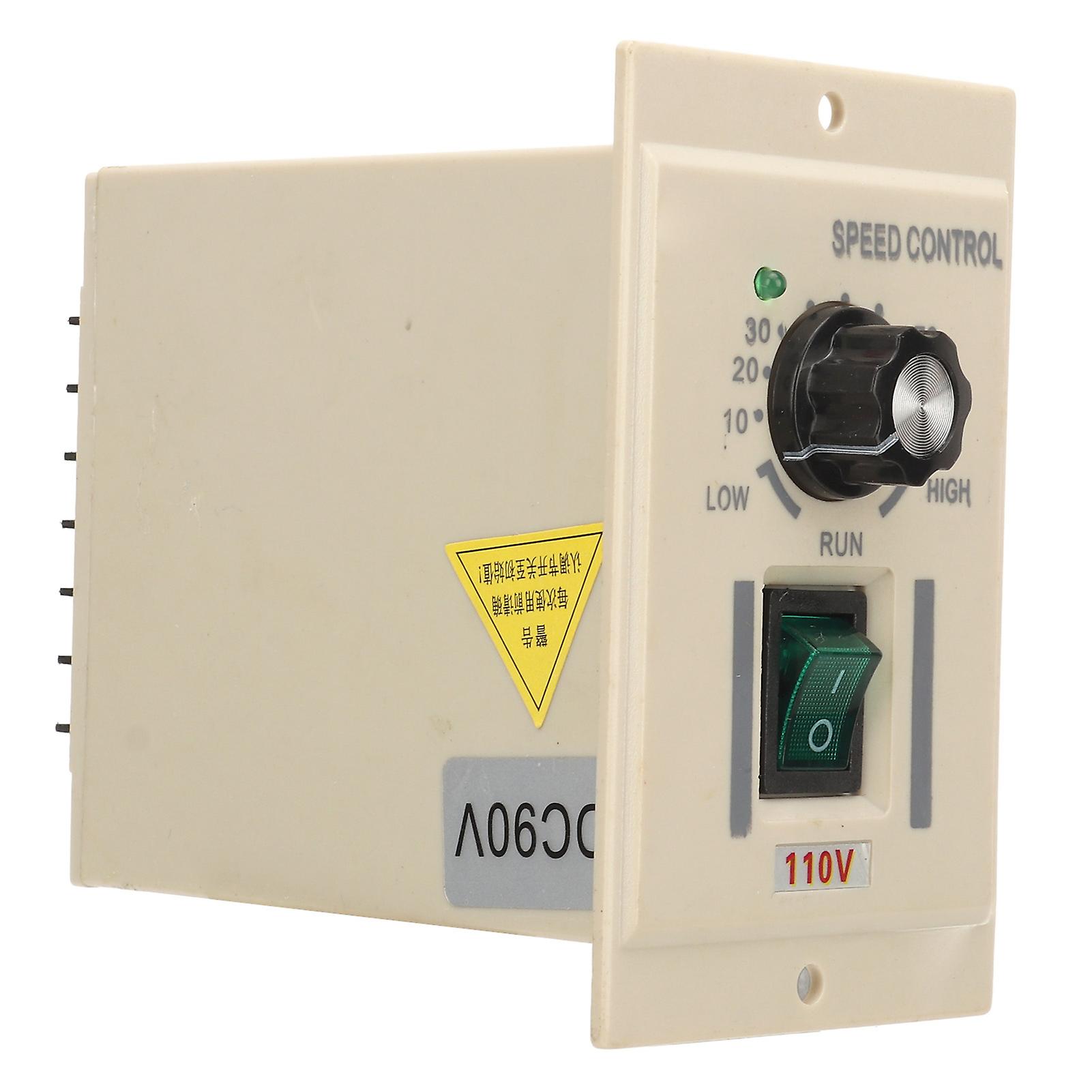 Motor Speed Controller Stepless Control Knob Electronic Voltage Regulator AC110V Input DC090V Output