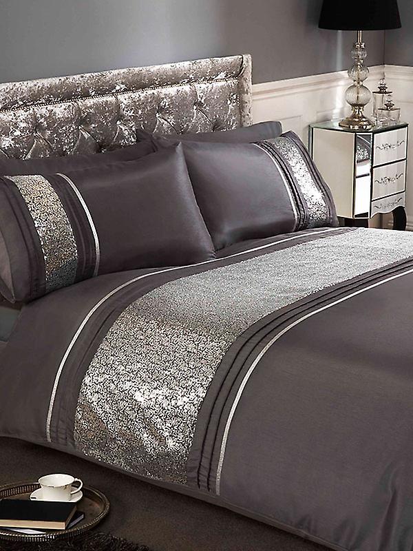 Ritz Silver Single Dekbedovertrek en Kussensloop Set