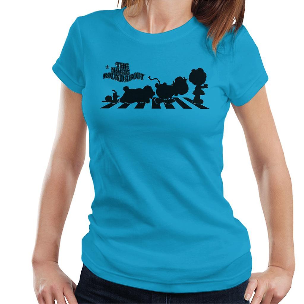 The Magic Roundabout Characters Silhouette Women's T-Shirt