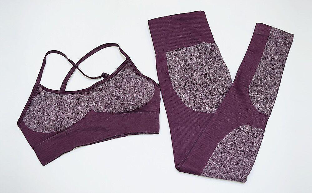 Quick-drying Yoga Vest Suit Sports Running Seamless Workout Bra