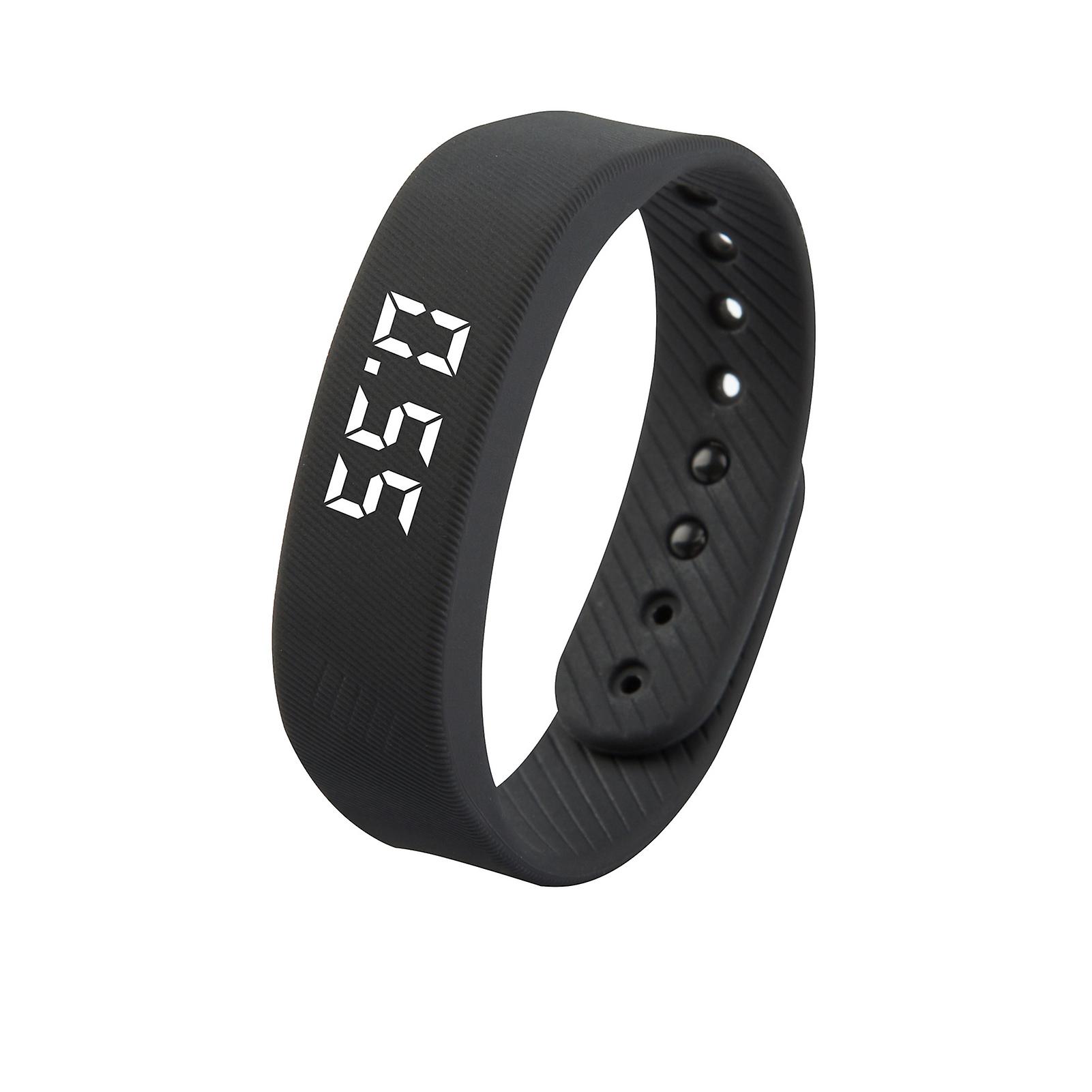 Pedometer Watch, New Smart Sports Fitness Bracelet Record Calories, Distance, Step Counter, Easy Operation Walking Wrist Band Digital Step Counter