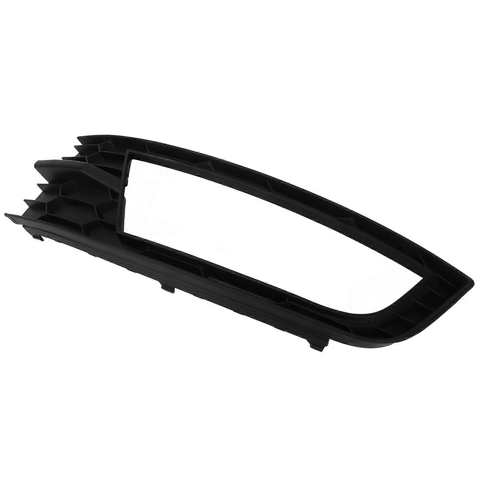 Front Bumper Lower Black Grille Fog Lamp Grill Replacement for OCTAVIA 5E Pre‑facelift 2013‑2016 Left 5E08076819B9 