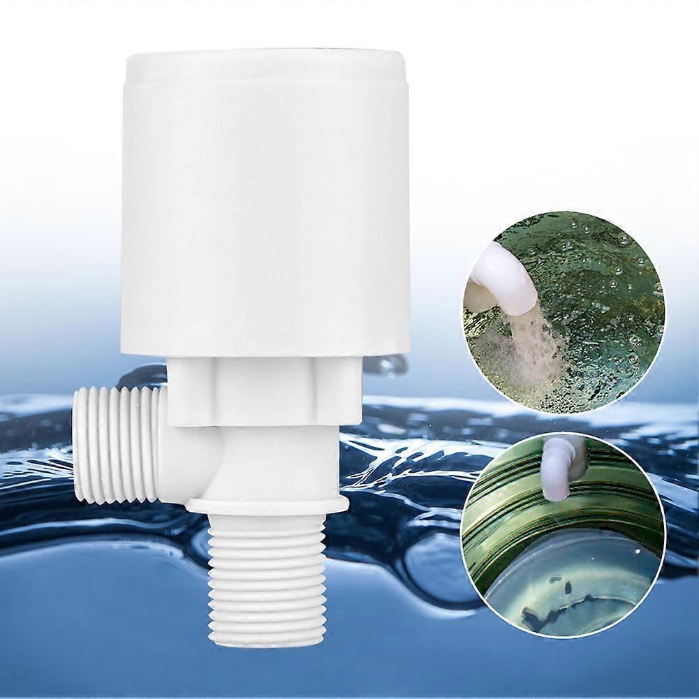 G1/2 White Plastic Floating Ball Valve Automatic Water Level Control