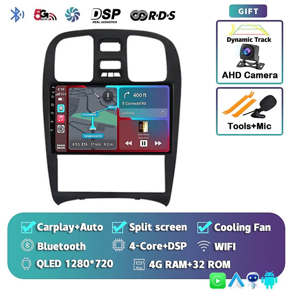 Android 13 Dsp Car Radio Multimidia Video Player Navigation Gps For Hyundai Sonata Ef 2001 - 2006 2007 2008 2009 2010 2011 2012