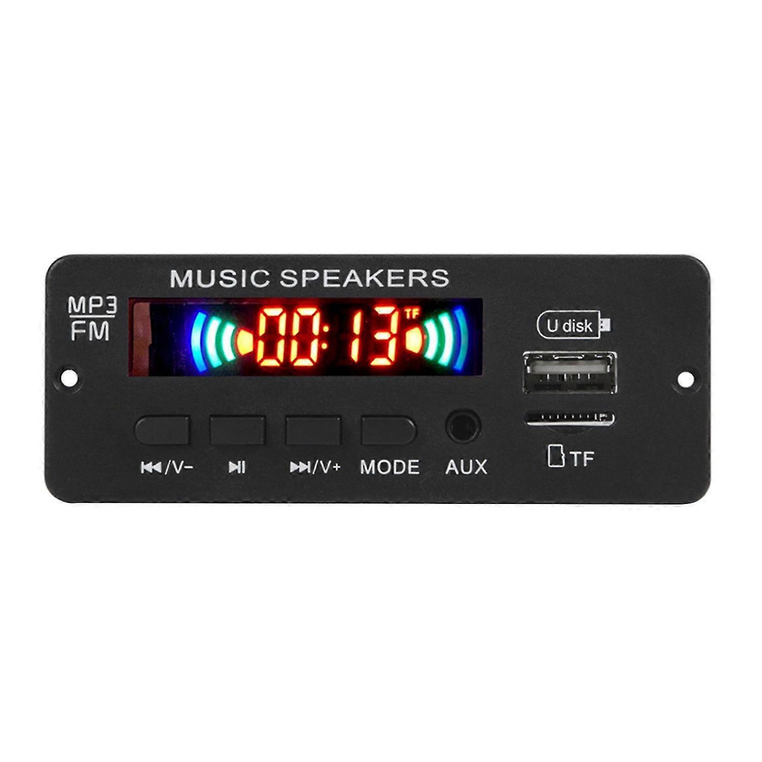Decoder Board Multifunctional Sensitive with Amplifier Function Bluetooth5.0 Car MP3 Player for Auto
