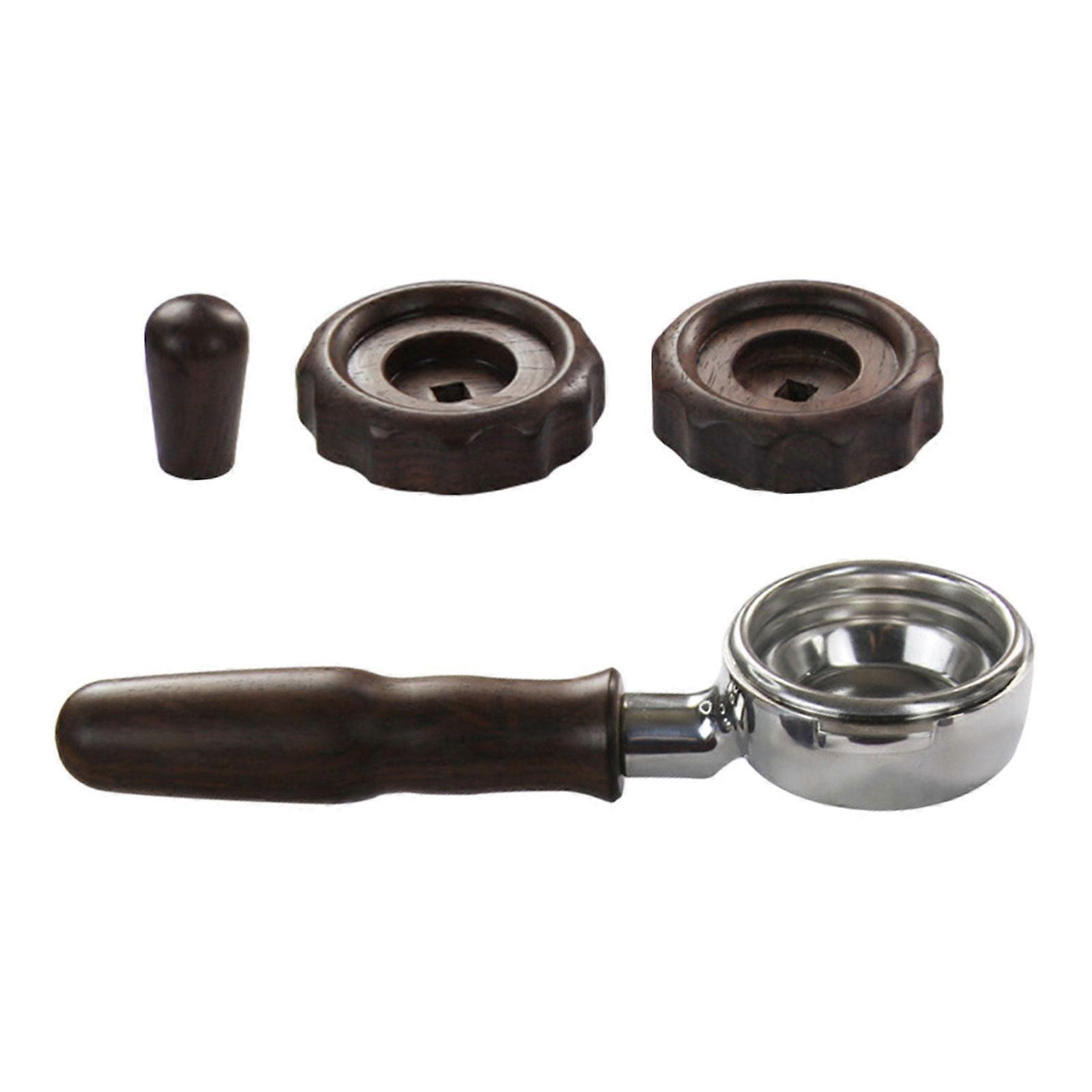 58mm Bottomless Portafilter with Switch Knob for Coffee Lover Cafe Household without cover