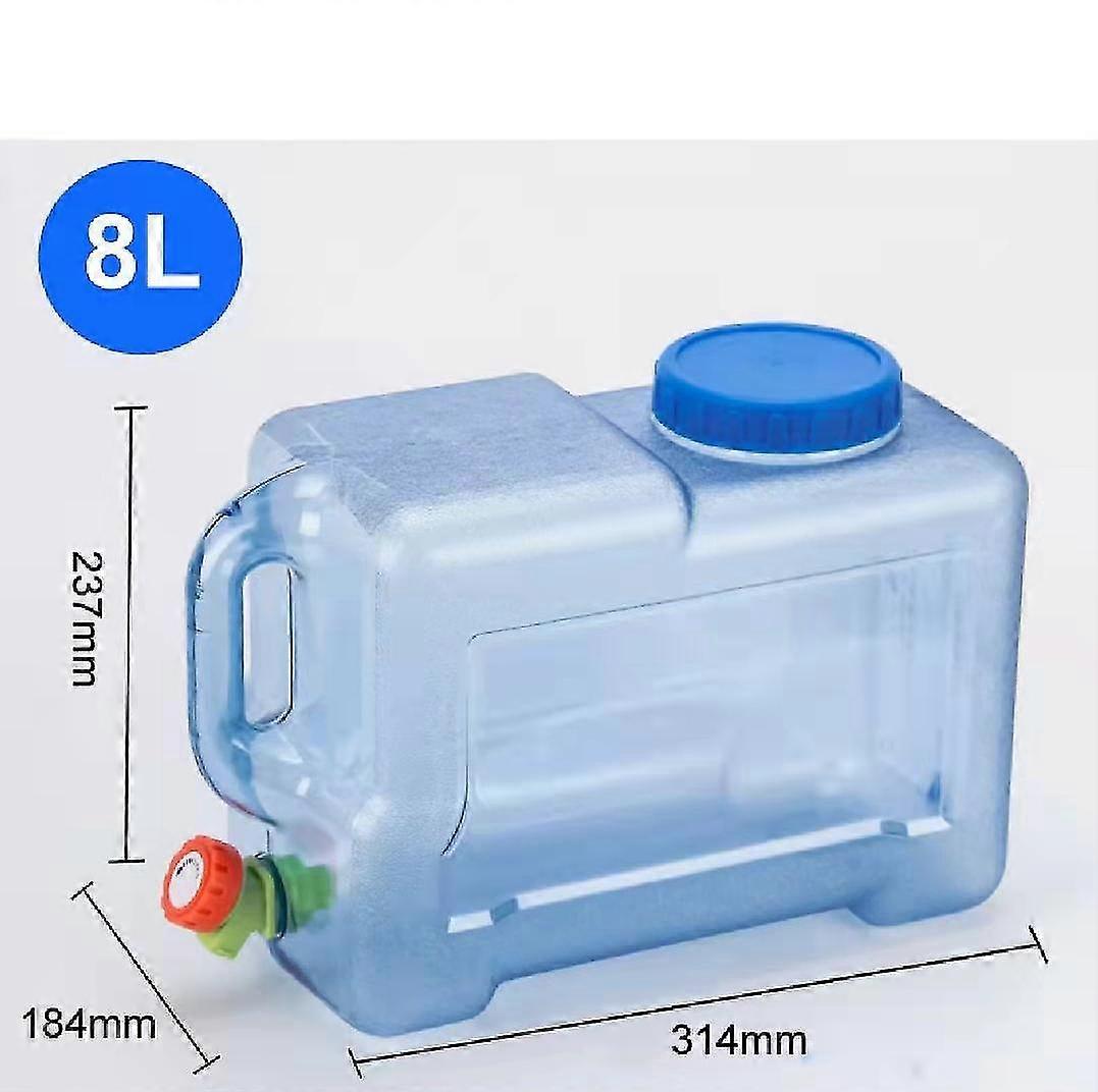 Blå utomhushink 8L PC utomhus hink