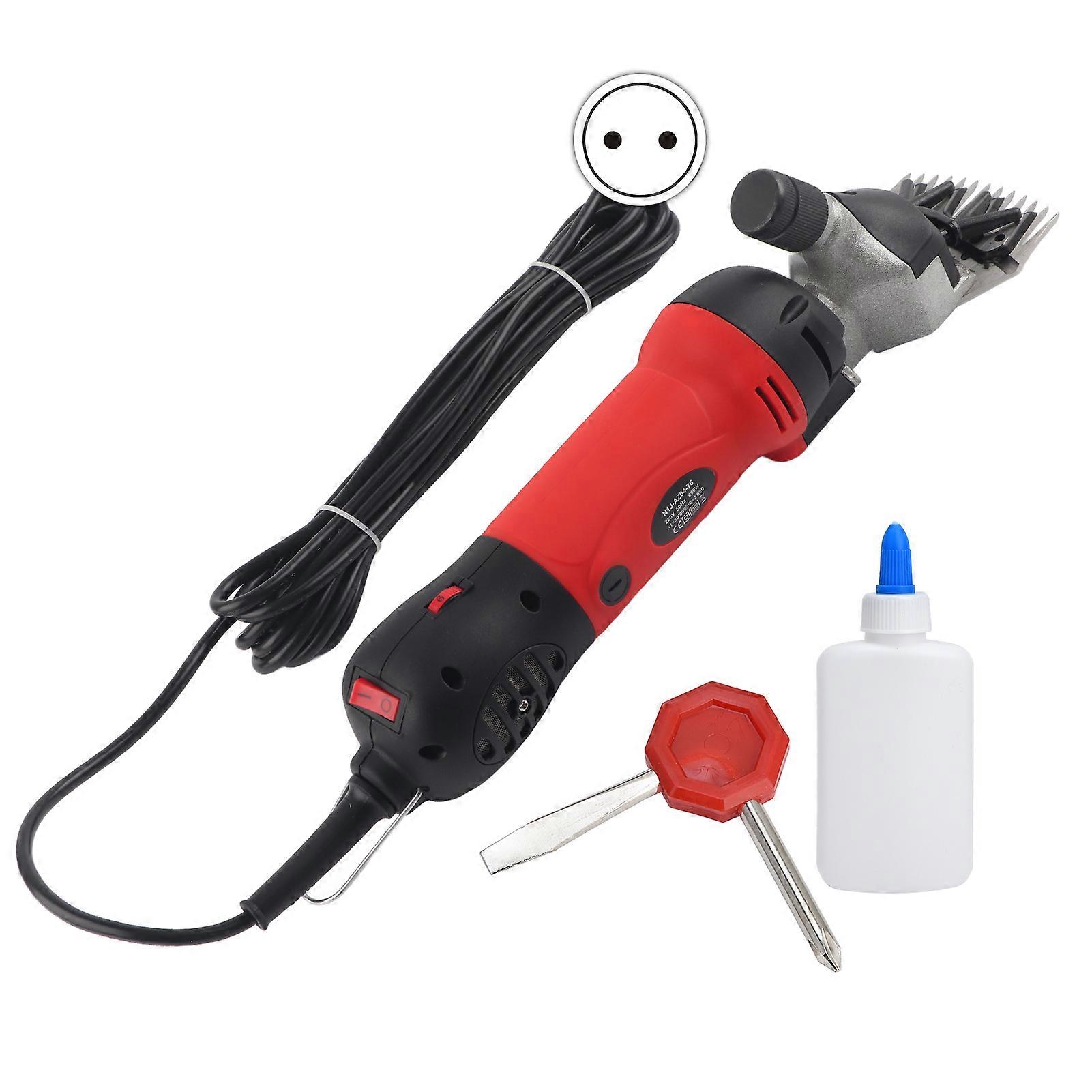 Adjustable Speed Portable Electric Sheep Clipper Wool Shearing Shears for FarmEU Plug 220V NO.0372