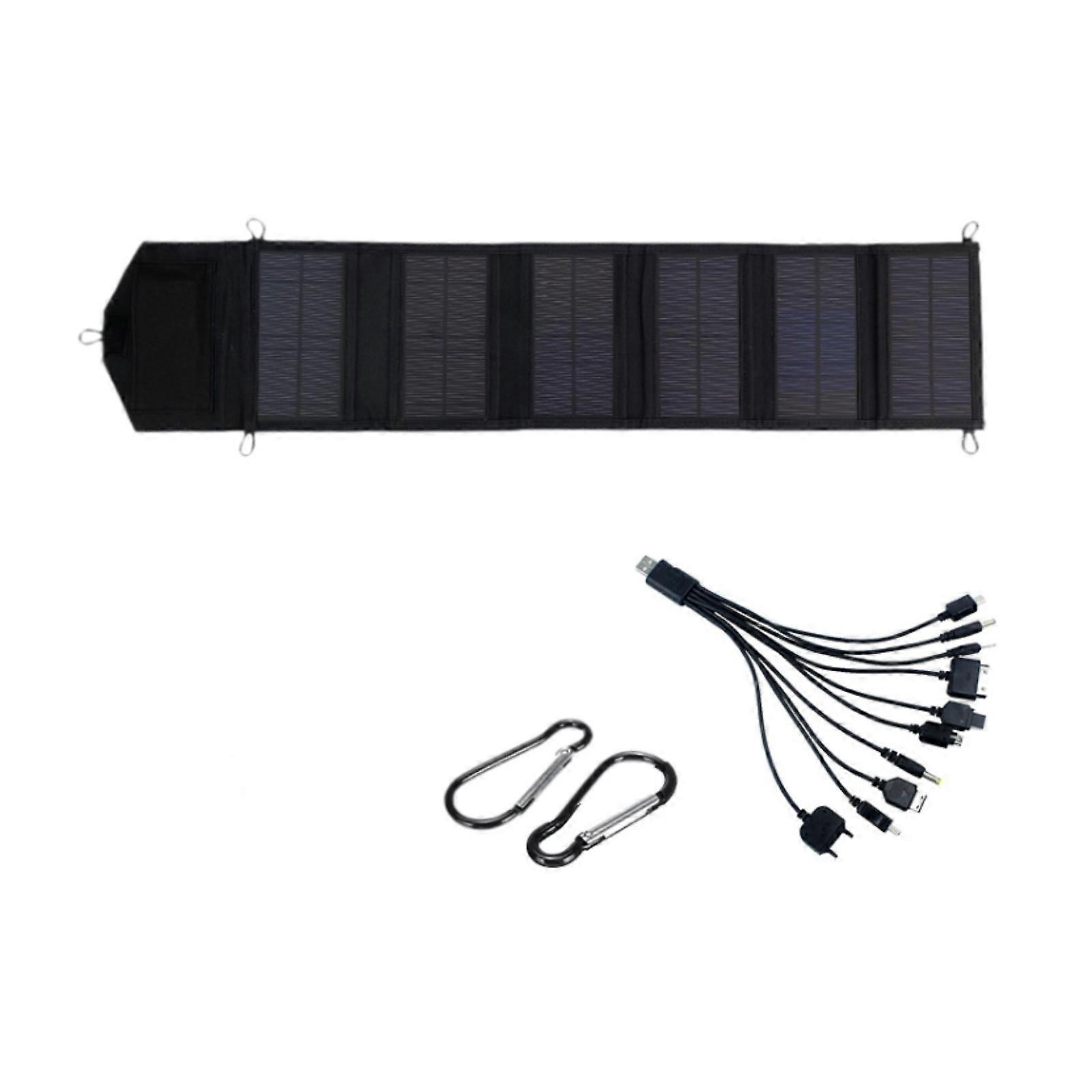 15W Solar Panel Lightweight USB Folding Bag for Backpacking Climbing Outdoor