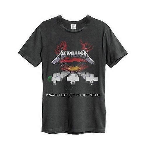 Homme Amplifié Master Of Puppets Metallica T-Shirt