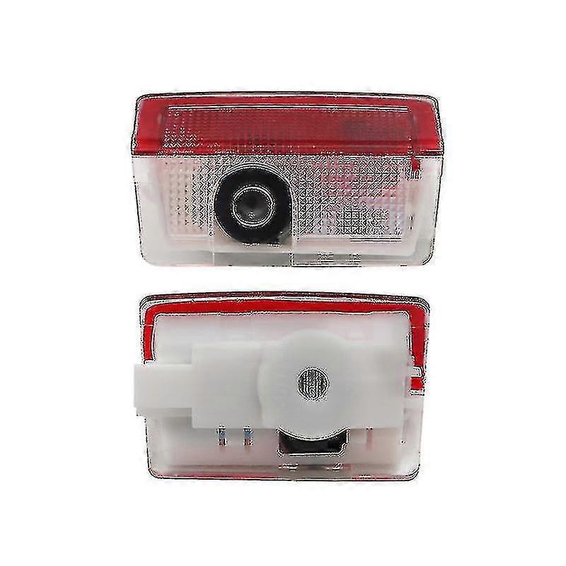 2x Car Door Led Projector For Mercedes Benz Gls/glc/glb/gla/a/b/c/e-