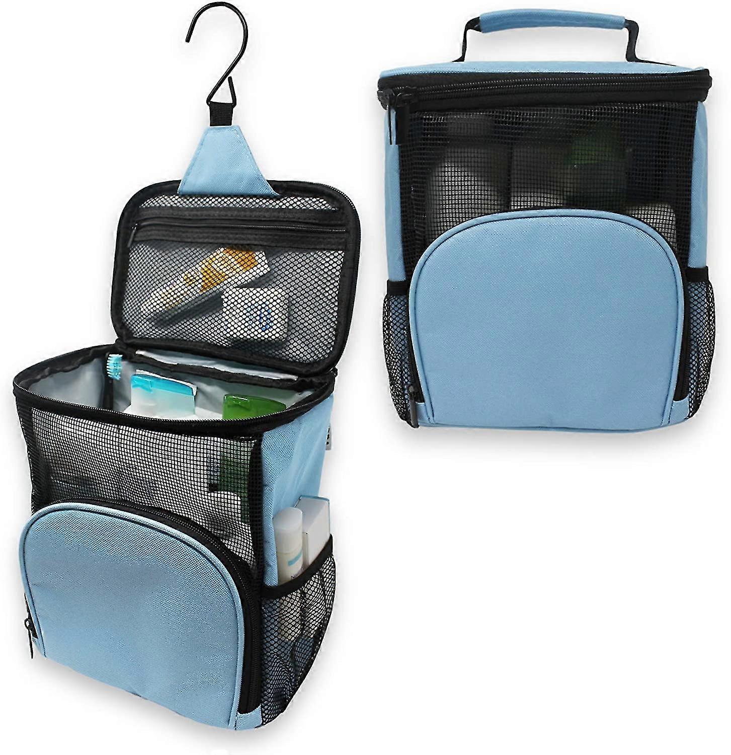Travel Toiletries - (light Blue)